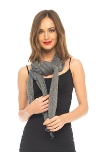 SHU-SHI Womens Sparkly Metallic Knitted Sheer Shrug Cardigan Bolero Top One Size Fits Most